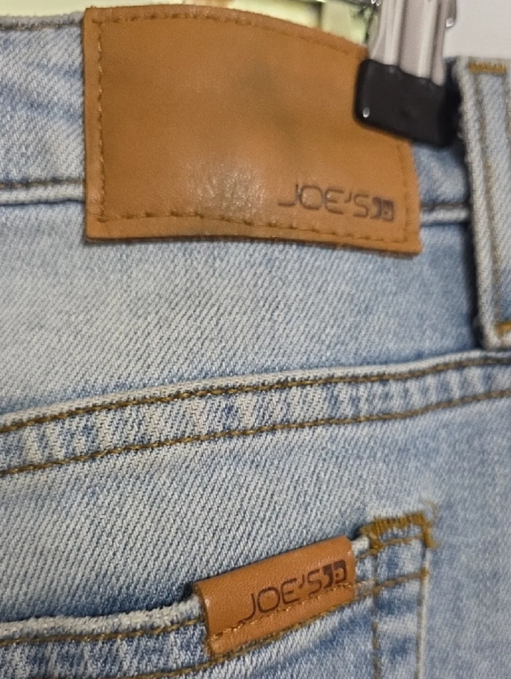 Joe's Collector's Edition Women's Denim Skirt Light Wash Frayed Hem‎ Sz 29 EUC